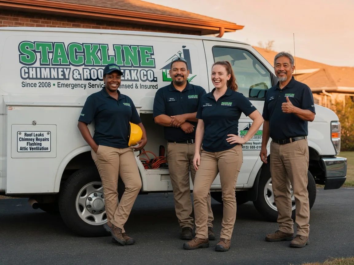 Chimney flashing repair company in Aurora, IL